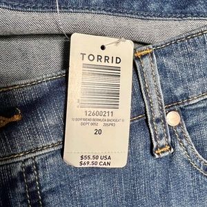 “Brand New” Torrid Jean Shorts